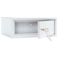 Rottner Home Case 1 nábytkový sejf šedý | Cylindrický zámek | 25 x 10 x 23 cm