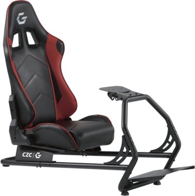 CZC Gaming Centaur (CZCGS700) prémiový kokpit závodního simulátoru herní sedačka polohovatelná nastavitelná ocelová konstrukce stabilní pohodlná