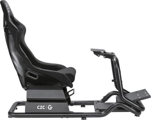 CZC Gaming Pegasus (CZCGS700) prémium szimulátor pilótafülke versenyülés állítható acélszerkezet stabil kényelmes