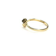 Pattic Prsten ze žlutého zlata a zirkony AU 585/000 1,80 gr, ARP052201-55