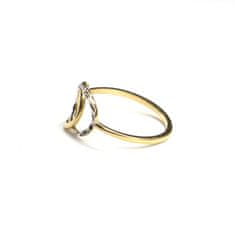 Pattic Prsten z dvoubarevného zlata AU 585/000 1,40gr, ARP645201-53