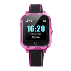 i365 Dětské chytré hodinky s GPS lokátorem a vibracemi - Růžové + Kaktus SIM zdarma