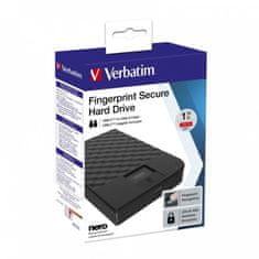 Verbatim Fingerprint Secure Portable, 2,5''- 2TB (53651)