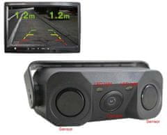 Stualarm Parkovací kamera s výstupem na monitor, 2 senzory (ps2cam1)