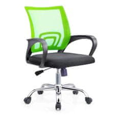 Timeless Tools Kancelářská otočná židle s područkami ve více barvách - zelená