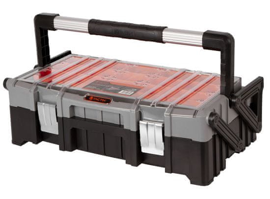 Tactix Rozkládací kufr na nářadí s organizérem - TC320300
