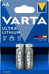 Varta Baterie Ultra Lithium 2 AA 6106301402