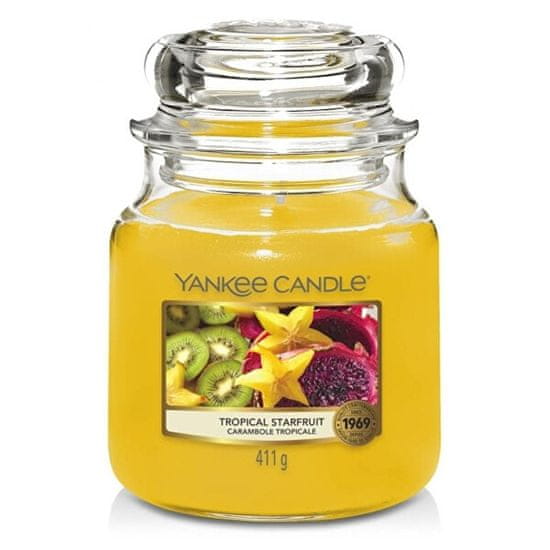 Yankee Candle Aromatická svíčka Classic střední Tropical Starfruit 411 g