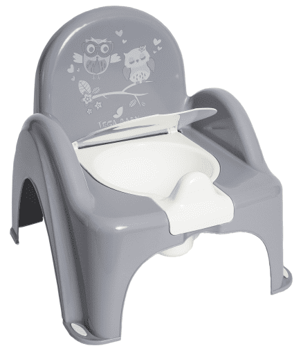 Tega Baby Nočník - židlička Sova šedá - rozbaleno