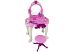 Greatstore Dětský kosmetický stolek G21 s fénem