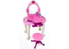 Greatstore Dětský kosmetický stolek G21 s fénem