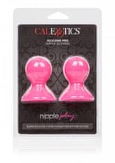 CalExotics Calexotics Silicone Pro Nipple Suckers Přísavky na bradavky růžové