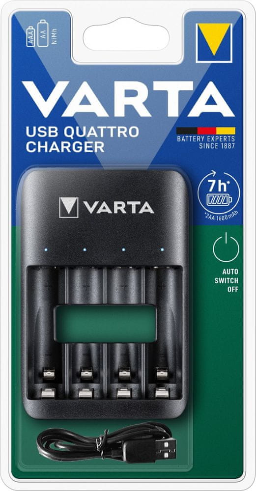 Levně Varta VALUE USB QUATTRO CHARGER 57652101401