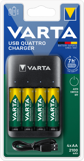 Varta VALUE USB QUATTRO CHARGER 57652101451