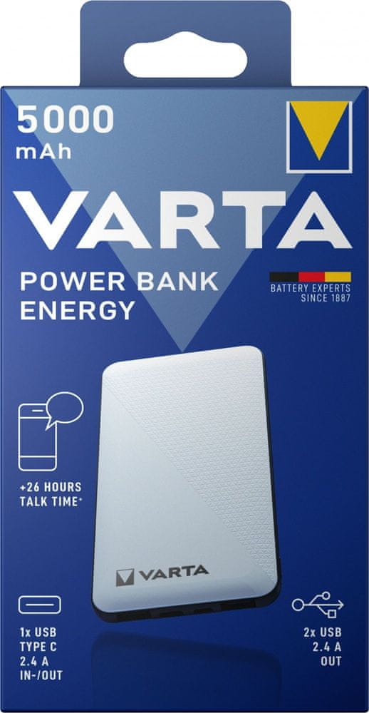 Varta Power Bank Energy 5000 57975101111
