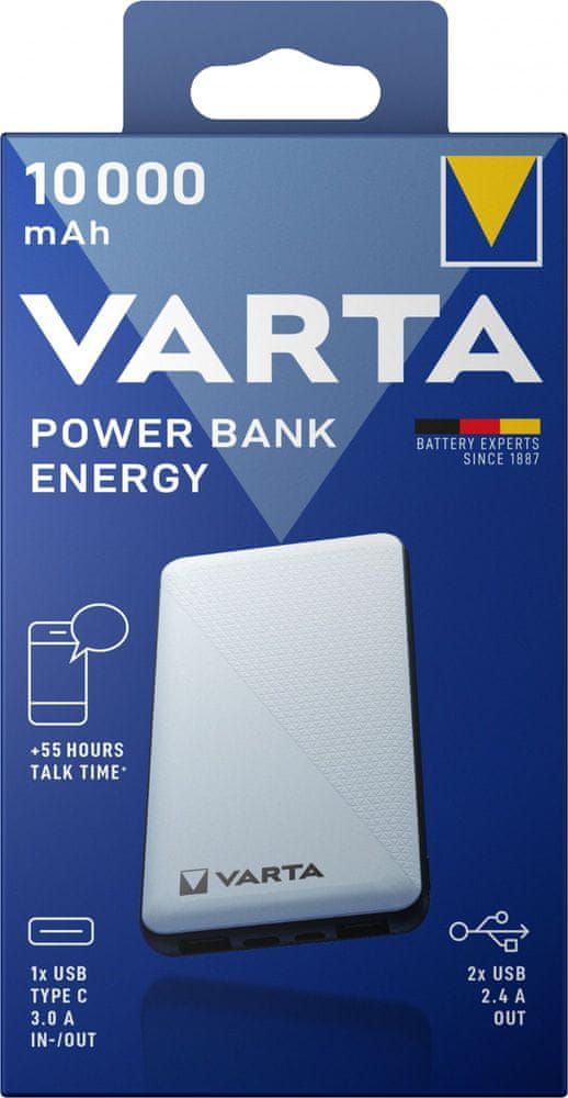 Levně Varta Power Bank Energy 10000 57976101111