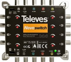 EVERCON anténní komplet pro 8 TV s Televes komponenty