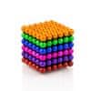 NeoCube mix 6 barev – magnetická stavebnice, 216 kuliček