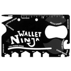BEMI INVEST Karta přežití Ninja Wallet 18v1