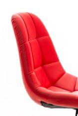 BHM Germany Kancelářská židle Emil, syntetická kůže, červená