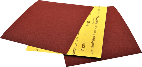 Smirdex 275 autoopravárenský brusný papír pro suché i mokré broušení (230x280mm, P1200) - 5 kusů