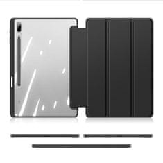 Dux Ducis Toby Series pouzdro na Samsung Galaxy Tab S7 Plus / Tab S7 FE / Tab S8 Plus, černé