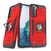 Ring Armor plastový kryt na Samsung Galaxy S21 Plus 5G, červený