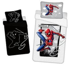 Jerry Fabrics Svítící bavlněné povlečení Spiderman 02 140 x 200 cm