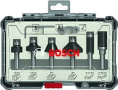 Bosch 2607017469 Sada ohraňovacích fréz 6 ks Trim&Edging - 8mm