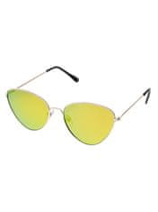 OEM Dámské sluneční brýle pilotky Favour zlaté obroučky barevná skla