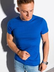 OMBRE Pánské tričko bez potisku S1370 - nebesky modrá - XL