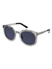 OEM Dámské sluneční brýle oválné Vintage stříbrná