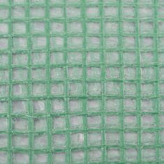 Vidaxl Náhradní plachta na skleník (32 m2) 400 x 800 x 200 cm zelená