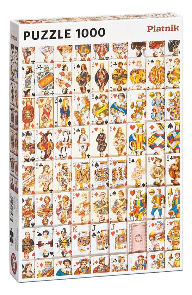 Piatnik Hrací karty 1000 dílků