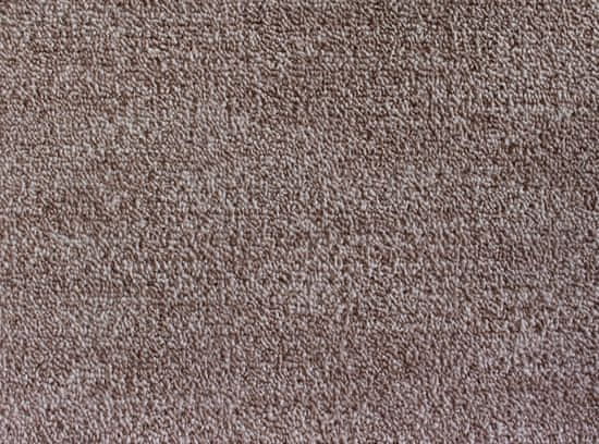 Spoltex AKCE: 120x200 cm Metrážový koberec Leon 11344 Hnědý (Rozměr metrážního produktu Bez obšití)
