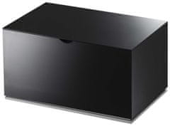 Yamazaki Krabička do koupelny Veil 2428 | černá