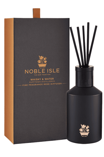 Noble Isle , Vonný difuzér Whisky & Water Fine Fragrance Reed Diffuser 180ml