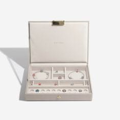 Stackers , Šperkovnice Taupe Classic Charm Jewellery Box Lid | šedobéžová 74553