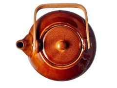 Bitz , Konvička na čaj se sítkem Teapot Amber 1.2 L | oranžová