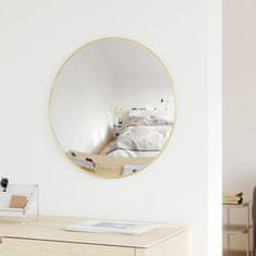 Umbra , Kulaté vypouklé zrcadlo Convexa, 59 cm | mosazná