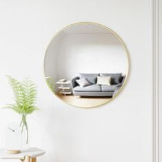Umbra , Kulaté vypouklé zrcadlo Convexa, 59 cm | mosazná