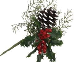 Centropen Větvička se šiškou, seizis, vánoční ozdoby, vánoce