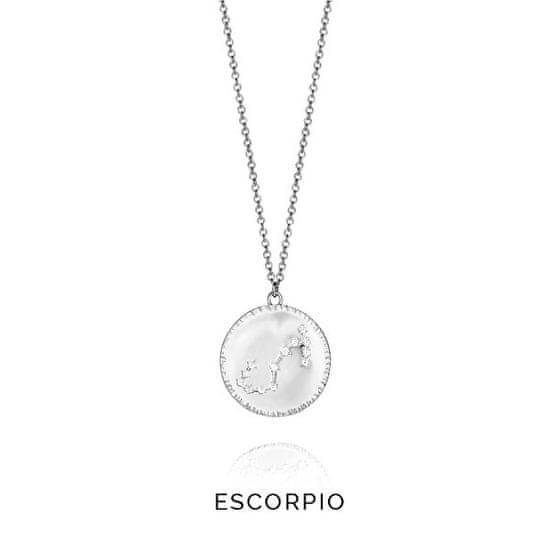 Viceroy Stříbrný náhrdelník znamení Štír Horoscopo 61014C000-38E