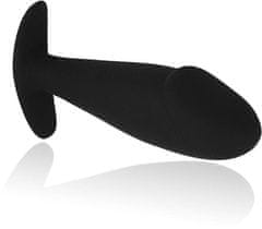 PRETTY LOVE luxusní tvarovaný analní kolík černý - průměr 3 cm