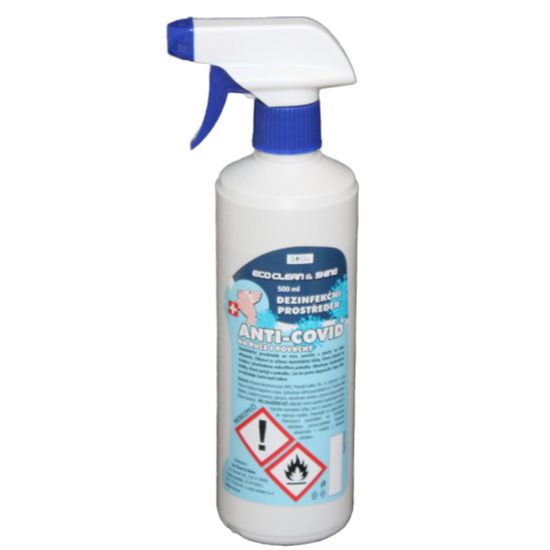 Eco Clean & Shine E-CS Anti Covit ( Anti-covid ) dezinfekce 500 ml