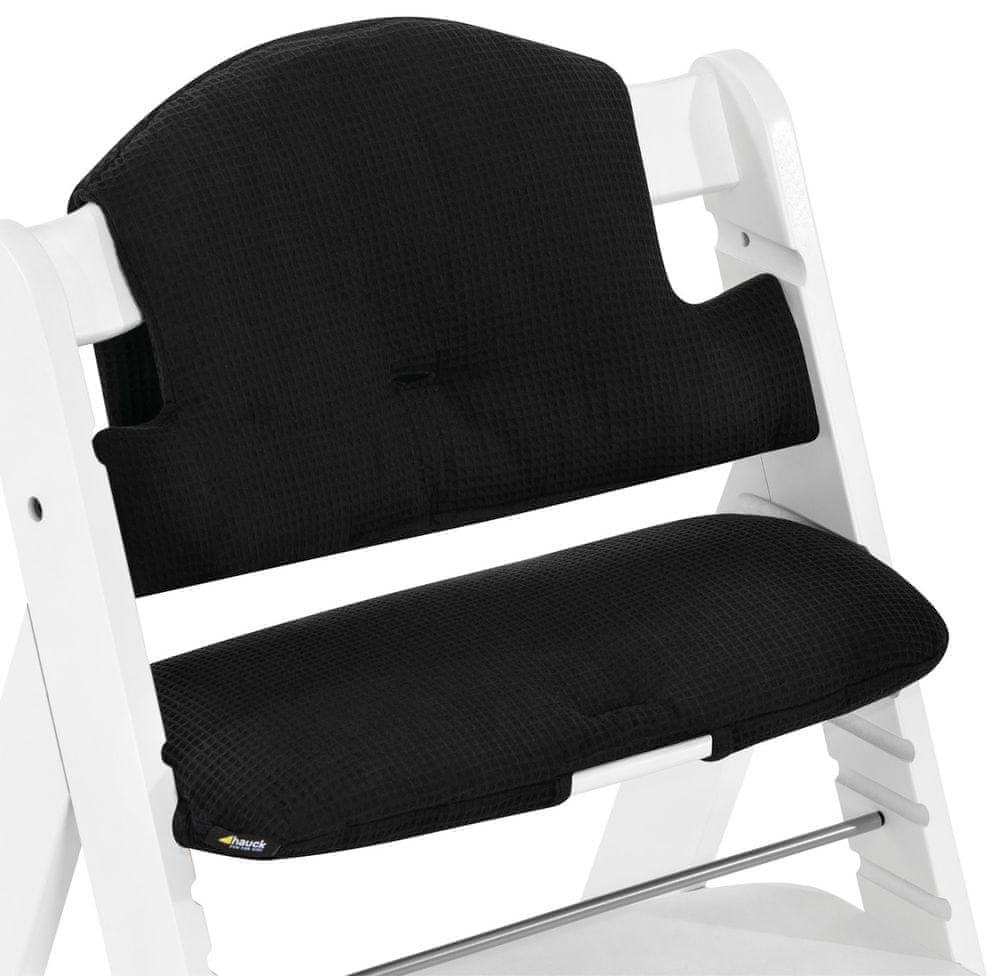 Hauck Highchair Pad Select Waffle Pique Black