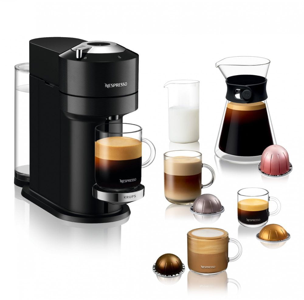 Nespresso kávovar na kapsle Krups XN910810 Vertuo Next Black