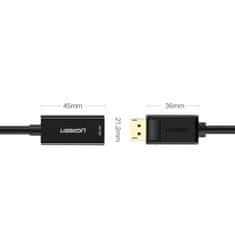 Ugreen MM137 adaptér DP - HDMI M/F, černý
