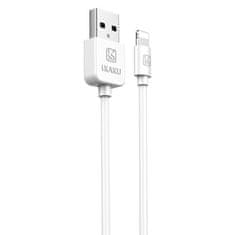 Kaku Charger síťová nabíječka 2x USB 15W 2.4A + Lightning kabel 1m, bíla