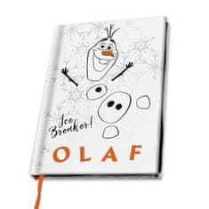Grooters Blok Frozen – Ledové království - Olaf, A5, linkovaný